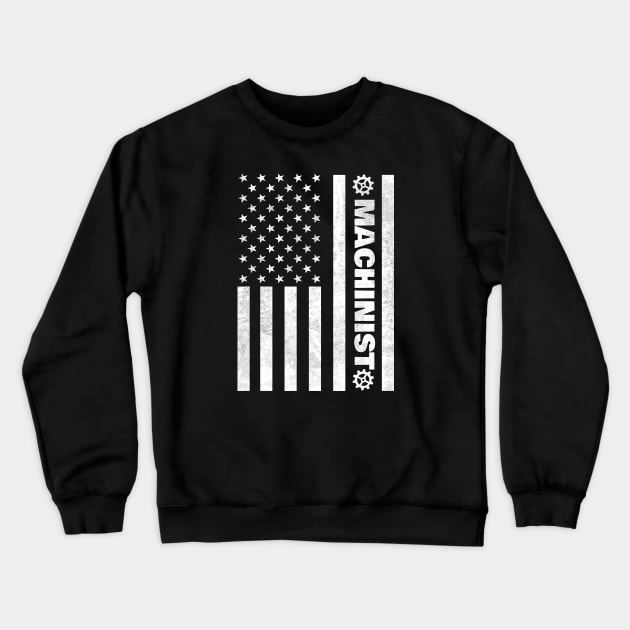 machinist Crewneck Sweatshirt by SpaceImagination